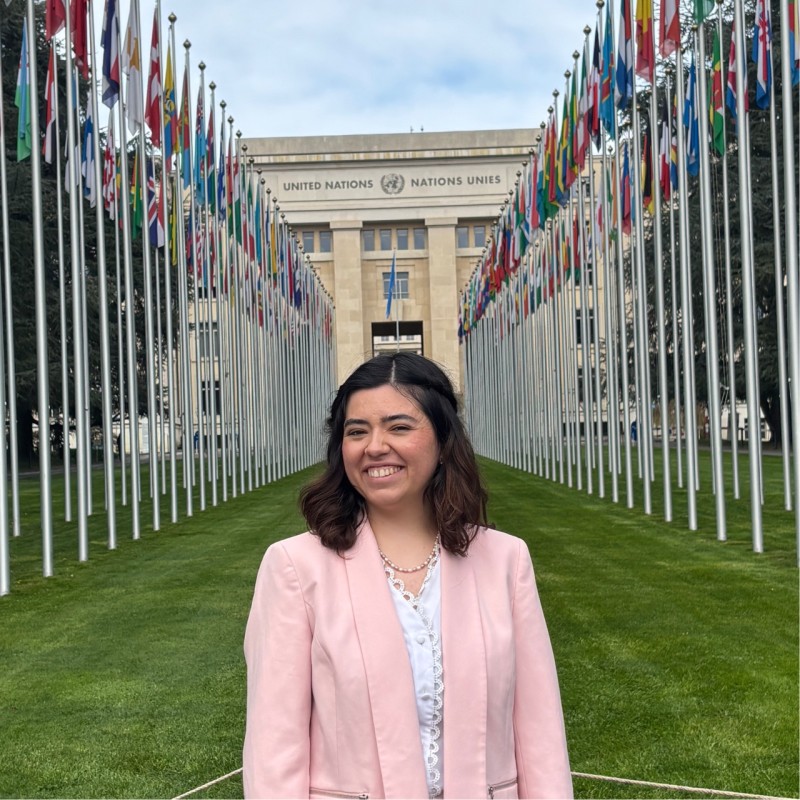 Rocio Rivera at the UN